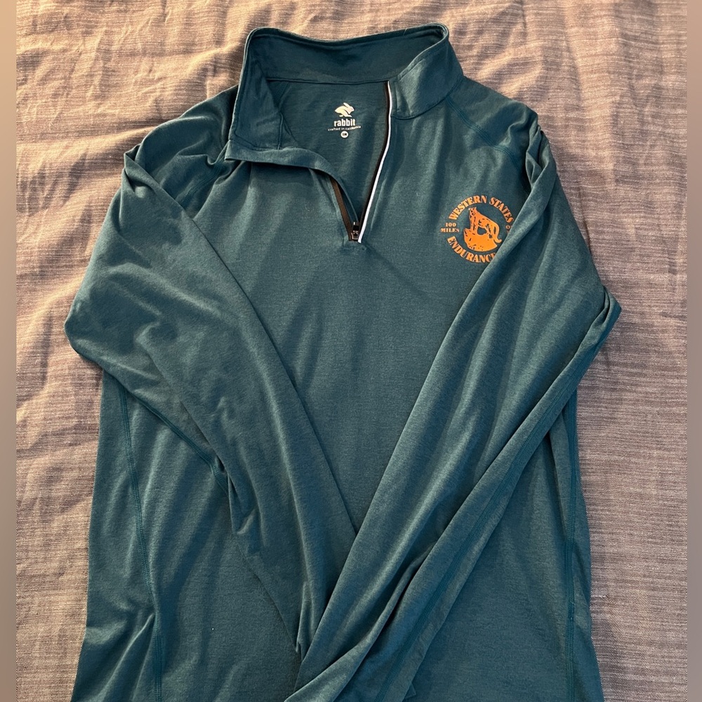 Rabbit 1/4 zip lightweight long sleeved shirt